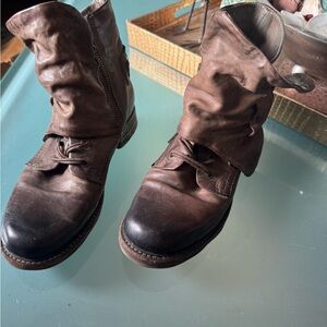 A.S.98 Women’s Italian Brown Leather Boots